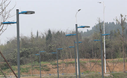 四川綿陽(yáng)九州體育館園區(qū)內(nèi)步道照明工程項(xiàng)目